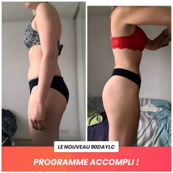 Coralie transformation Thibault Geoffray Coaching