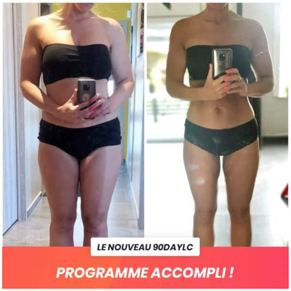 Priscillia transformation Thibault Geoffray Coaching