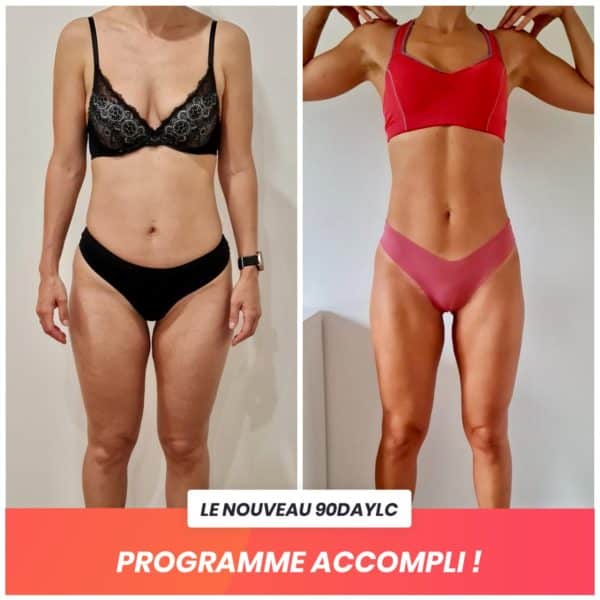 Laetitia transformation Thibault Geoffray Coaching