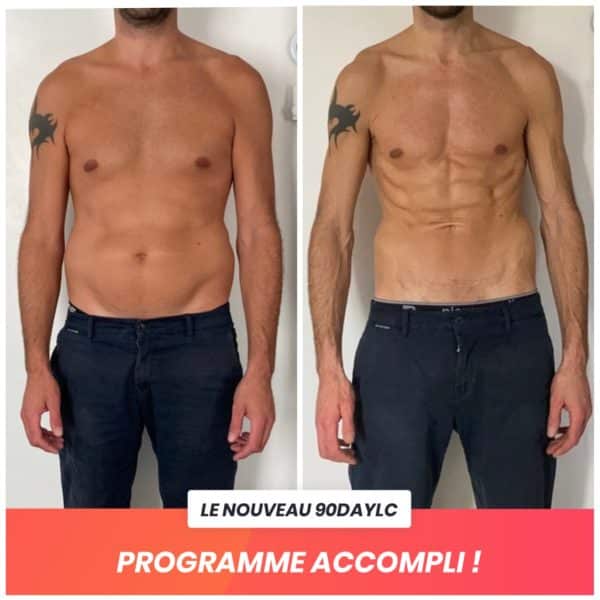 Cédric transformation Thibault Geoffray Coaching